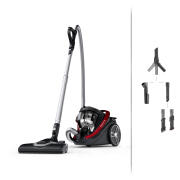 Rowenta Ηλεκτρική Σκούπα 500W με Κάδο 2.5lt Silence Force Cyclonic Effitech RO7933EA Μαύρη