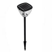 Forever Light Solar LED Lamp SUNARI FLS-98 MODERN Post 3000K+6000K 2200mAh - Φωτιστικό LED Εξωτερικού Χώρου σε Μαύρο χρώμα