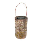 Forever Light Solar LED lamp Moroccan leaves SUNARI FLS-210 - Φωτιστικό LED Εξωτερικού Χώρου σε καφέ χρώμα