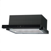 Gruppe Συρόμενος Απορροφητήρας 60cm Ammos Forte S-3003C-C05-M13-600 Μαύρος