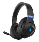 SADES gaming headset Whisper wireless & wired multiplatform BT μαύρο