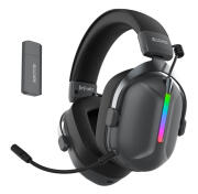 SADES gaming headset Defender ασύρματα & ενσύρματα 50mm 1050mAh RGB multi-platform μαύρο