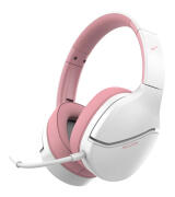 SADES gaming headset Spower 3.5mm σύνδεση 40mm multi-platform ροζ/λευκό