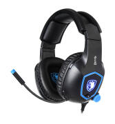 Sades Gaming Headset Dazzle SA-905-BL 7.1CH USB 50mm Ακουστικά