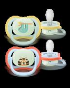 Philips Avent Πιπίλα Ultra Air Nighttime 0-6 μηνών
