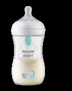 Philips Avent Μπιμπερό Natural Response με Airfree Vent 3-6 μηνών 260ml Νο3 ροή σχέδιο ελέφαντας