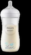 Philips Avent Μπιμπερό Natural Response 3 μηνών+  330ml Νο4 ροή σχέδιο Love