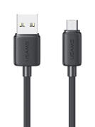 USAMS καλώδιο micro USB σε USB US-SJ690 10W 480Mbps 1m μαύρο