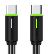 USAMS καλώδιο USB-C US-SJ734 60W 480Mbps 1m μαύρο
