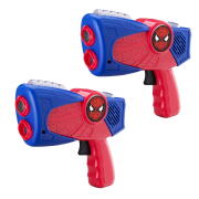 eKids Spiderman Σετ 2 Laser Tag Blasters για παιδιά με φωτισμό και δόνηση  (SM-174) (Κόκκινο/Μπλε)