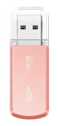 SILICON POWER USB Flash Drive Helios 202 128GB USB 3.2 ροζ χρυσό