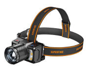 SUPFIRE φακός κεφαλής HL25 αισθητήρας κίνησης zoom 15W 700lm 2400mAh