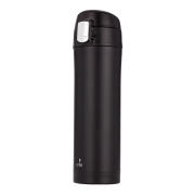 Smile Μπουκάλι Θερμός 420 ml Χρώματος Μαύρο STT-2/2