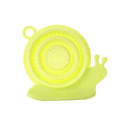 Ρυθμιζόμενη Τάπα Σιφωνιού για τις Τρίχες σε Σχήμα Σαλιγκάρι Χρώματος Πράσινο SPM SnailDrain-GREEN