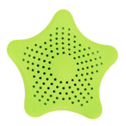 Τάπα Σιφωνιού για τις Τρίχες σε Σχήμα Αστερία Χρώματος Πράσινο SPM StrafHairCatch-Green