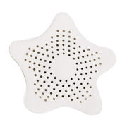 Τάπα Σιφωνιού για τις Τρίχες σε Σχήμα Αστερία Χρώματος Λευκό SPM StrafHairCatch-White