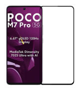 POWERTECH tempered glass 5D TGC-0738 για Xiaomi Poco M7 Pro 5G full glue