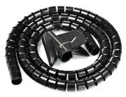 POWERTECH δεματικό καλωδίων TIES-083 πλαστικό Φ20mm 2m μαύρο