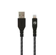 Tellur Καλώδιο φόρτισης και δεδομένων Green Data Cable USB σε Lightning – 1 μέτρο σε μαύρο χρώμα