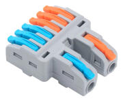 POWERTECH κλέμα σύνδεσης καλωδίων TOOL-0108 6pin προς 2pin 5τμχ