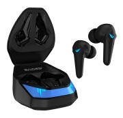 Sades Gaming Earphones Wings 200 με Θήκη Φόρτισης True Wireless Μαύρα