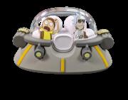 Lazerbuilt Rick &amp; Morty Space Cruiser True Wireless Bluetooth Ακουστικά