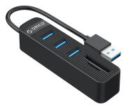 ORICO USB Hub TWU3-3AST 1x SD 1x TF 3x USB ports μαύρο