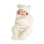 Βρεφική Θερμική Κουβέρτα Swaddling 55 x 29 cm Χρώματος Μπεζ SPM ThermBabyBlank-Cream