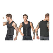 SPM  Ανδρικό Γιλέκο Εφίδρωσης με Φερμουάρ σε Μέγεθος XXL VL3346