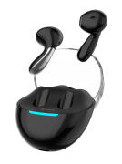 Celebrat Ακουστικά Earbud Bluetooth Handsfree True Wireless με Θήκη Φόρτισης W52 Μαύρα