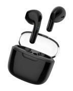 Celebrat Earbud Bluetooth Handsfree Ακουστικά με Θήκη Φόρτισης W52 Μαύρα