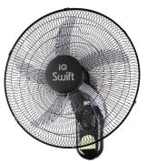 IQ Ανεμιστήρας Τοίχου 70W Διαμέτρου 45cm με Τηλεχειριστήριο WF-47R Μαύρος