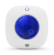 Chuango ασύρματη σειρήνα Strobe WS-105 εσωτερικού χώρου μπλε