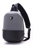 ARCTIC HUNTER τσάντα Crossbody XB00050-LG tablet αδιάβροχη γκρι