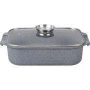 Max Home Γάστρα Ορθογώνια από Χυτό Αλουμίνιο 34.5x24.5cm ΧΒ-60535