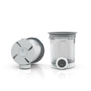 NINJA Σετ 2 Δοχεία Αποθήκευσης SWIRL 480ml για Παγωτομηχανή NC701 - XSK7PNTLD2EUK