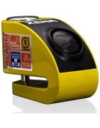 XENA Κλειδαριά Δισκ/νου  XZZ6LY ΜΕ Συναγερμό Κιτρινη 6mm.