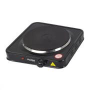 Zilan ZLN2806 Μονή Ηλεκτρική Εστία Εμαγιέ 15.5cm Μαύρη