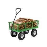 VEVOR Ατσάλινο Καρότσι Κήπου 680lb Βαρέως Τύπου με Ρόδες 10in ZXHYTCHH680LDM4Y8V0