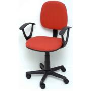 Velco Κ04767-4 Παιδική Καρέκλα Γραφείου με Μπράτσα Κόκκινη