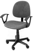 VELCO Καρέκλα Γραφείου με Ανάκλιση Γκρι