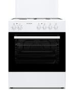 Philco Κουζίνα με Εστίες Αερίου & Ρεύματος Π59.8εκ. 56lt Λευκή