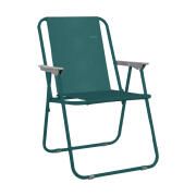 Estia Καρεκλα Θαλασσησ Teal Green Αναδιπλουμενη Υφασματινη 52x44x75cm  00-30537
