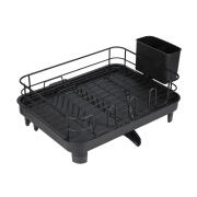 Estia Πιατοθήκη Πτυσσόμενη Μεταλλική 01-23539 Μαύρη