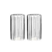 Estia Δοχεια Για Αλατι & Πιπερι Allure Γυαλινα Σετ 2 Tem  01-26363