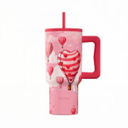 Estia Θερμοσ Straw Tumbler Xl Save The Aegean 900ml Love Ascend  01-41533