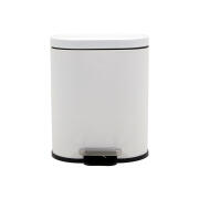 Estia Χαρτοδοχειο Μπανιου Ovoid Soft Close 6lt Λευκο  02-21429