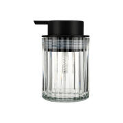 Estia Αντλια Σαπουνιου Alivio Γυαλινη Αναγλυφη 300ml 7.8x12.5cm Διαφανησ  02-28824