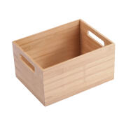 Estia Κουτι Οργανωσησ Bamboo Essentials Με Λαβεσ 26x18.5x16.5cm Στοιβαζομενο  02-31435