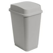 Καδος Απορριματων Fliptop 2 50lt Γκρι  02-49238